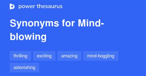 mind-boggling synonym|What is another word for mind.